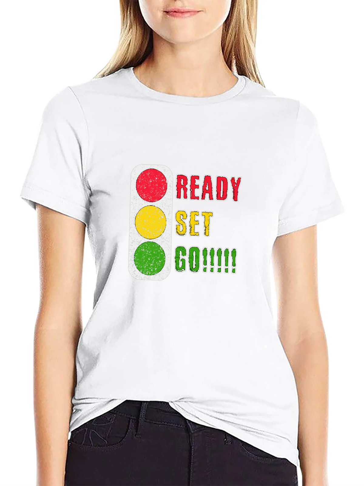 Ready Set Go T-Shirt - Traffic Light Design product image 8