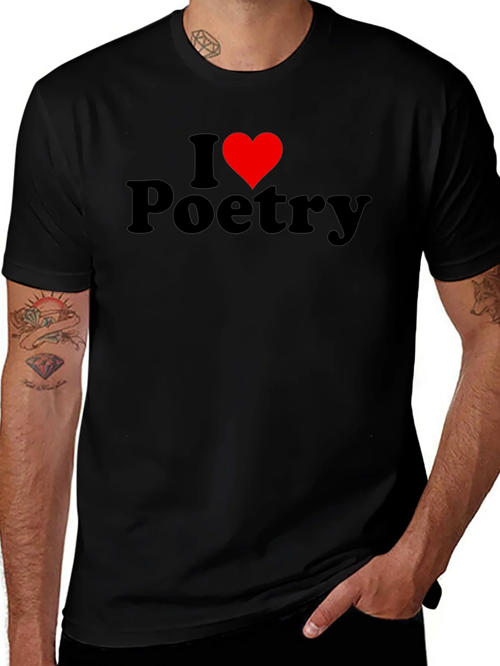 I Heart Poetry T-Shirt - Stylish Design Comfortable Fit product image 1