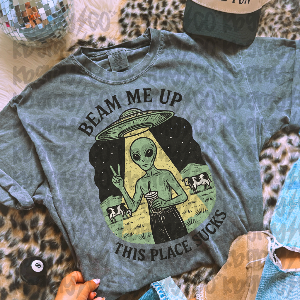 Beam me up this place sucks