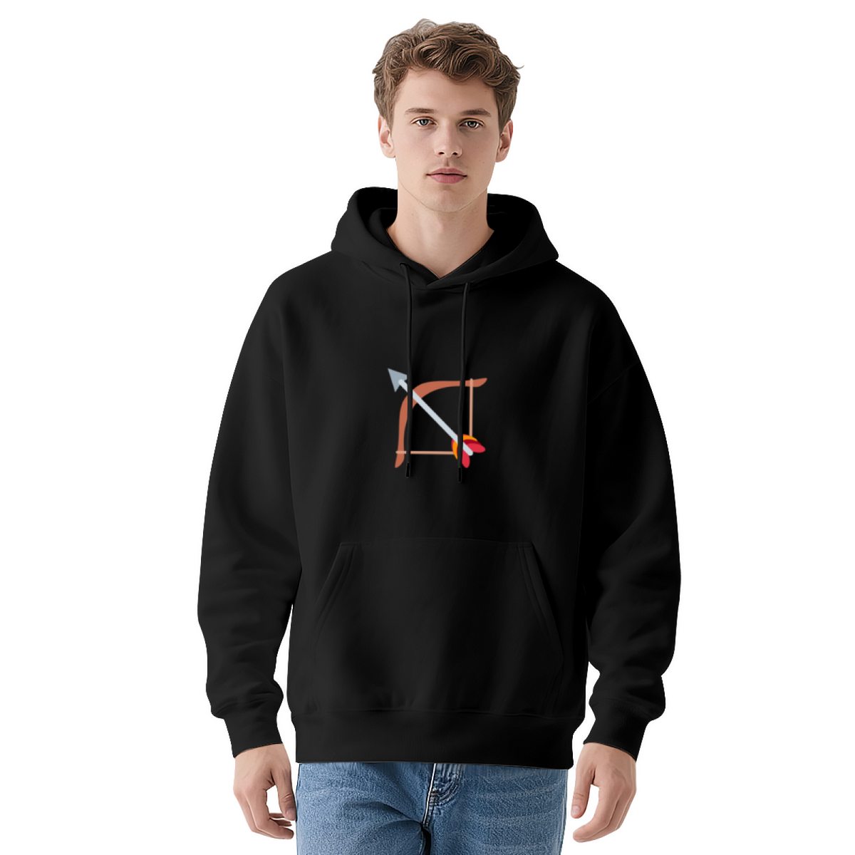 Minimalist Art Hoodie - Clean Design Pullover #0637 product image 1