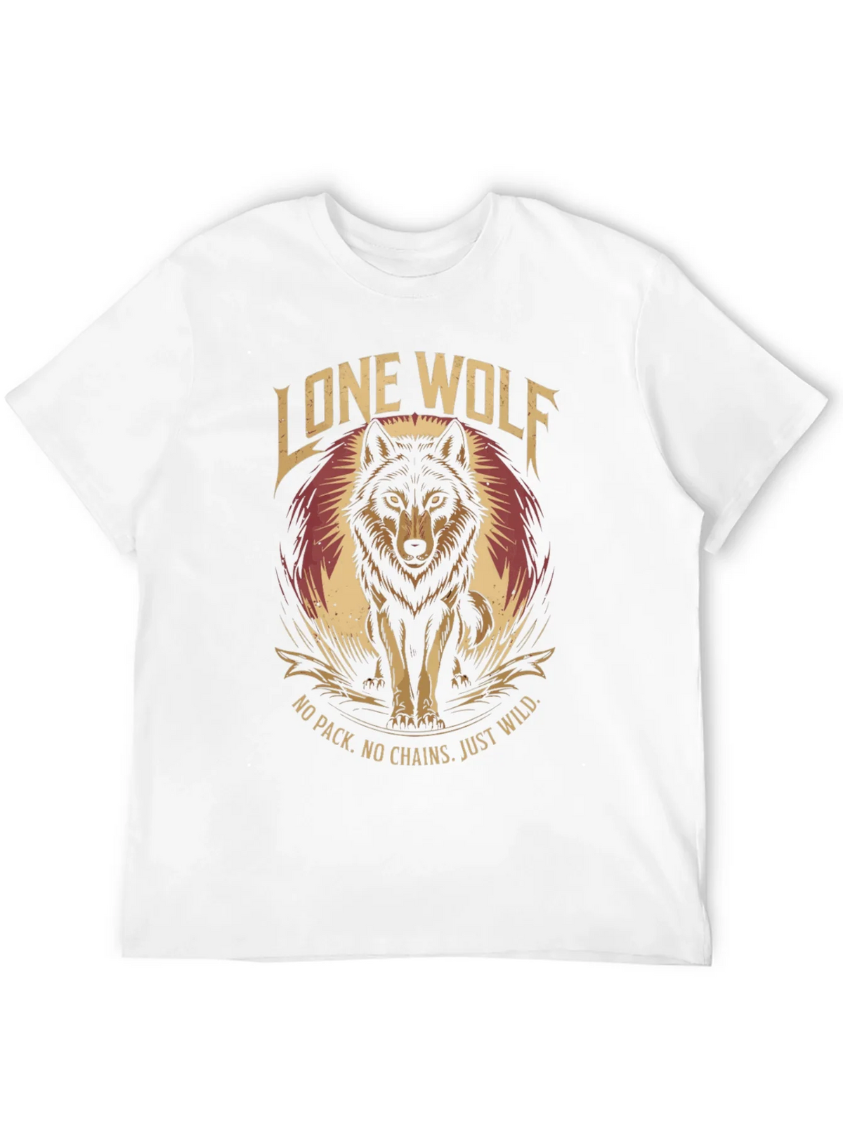 Lone Wolf Graphic Tee - No Pack No Chains product image 11