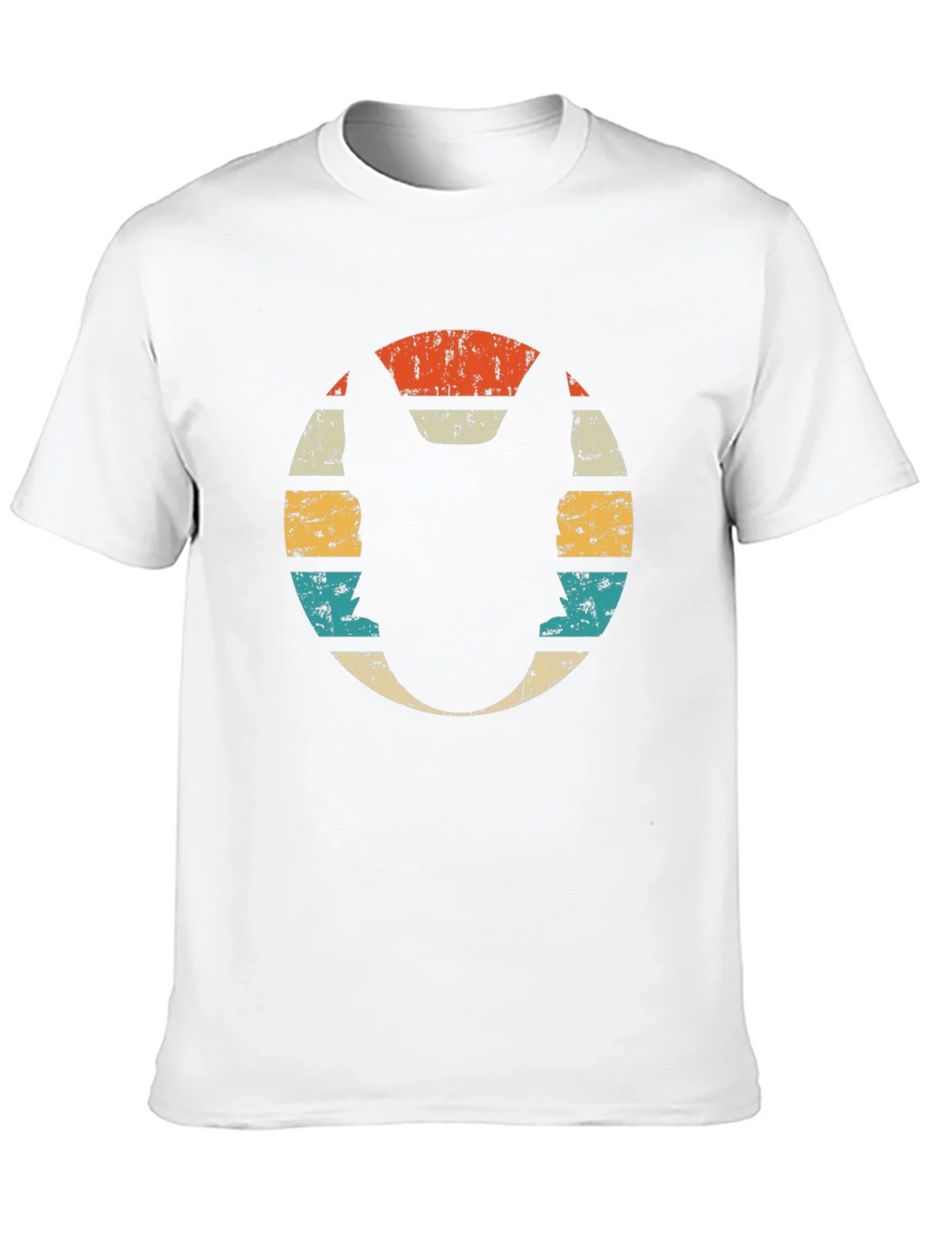 Retro Dog Silhouette Graphic Tee - Black Cotton T-Shirt product image 5