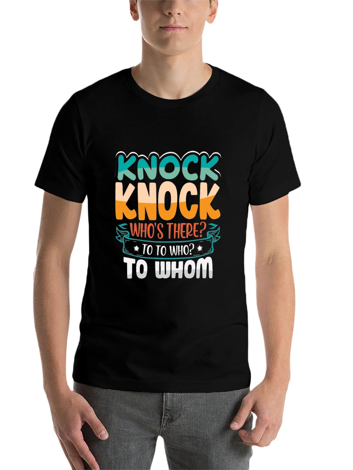 Knock Joke T-Shirt - Humor Tee product image 4