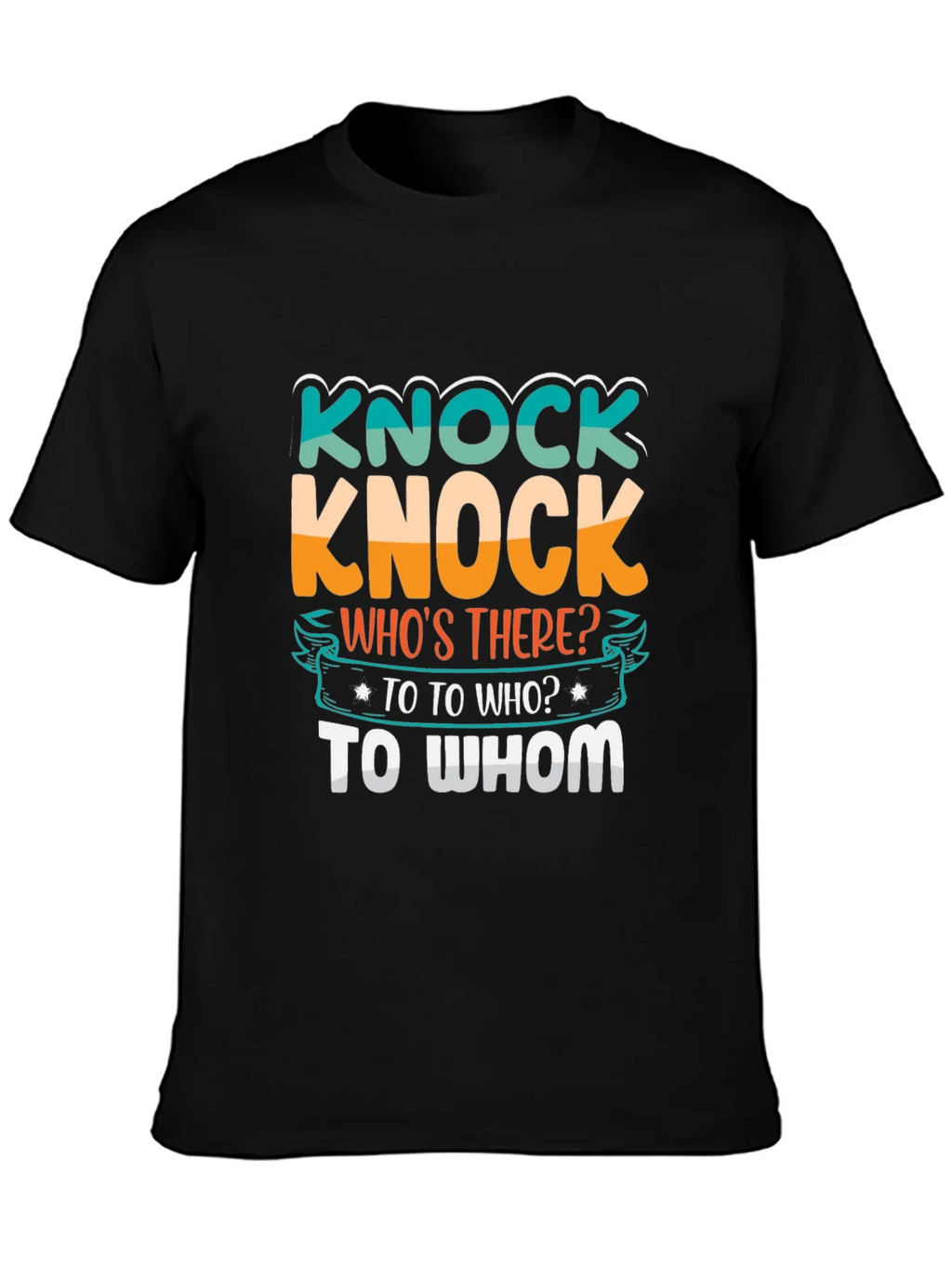 Knock Joke T-Shirt - Humor Tee product image 3