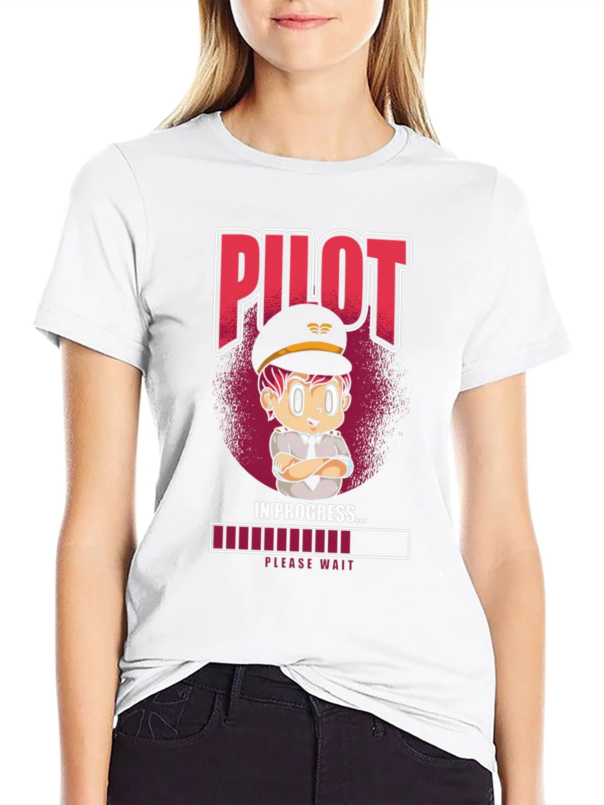 Pilot In Progress T-Shirt - Novelty Aviation Tee product image 8