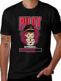 Pilot In Progress T-Shirt - Novelty Aviation Tee product image 1
