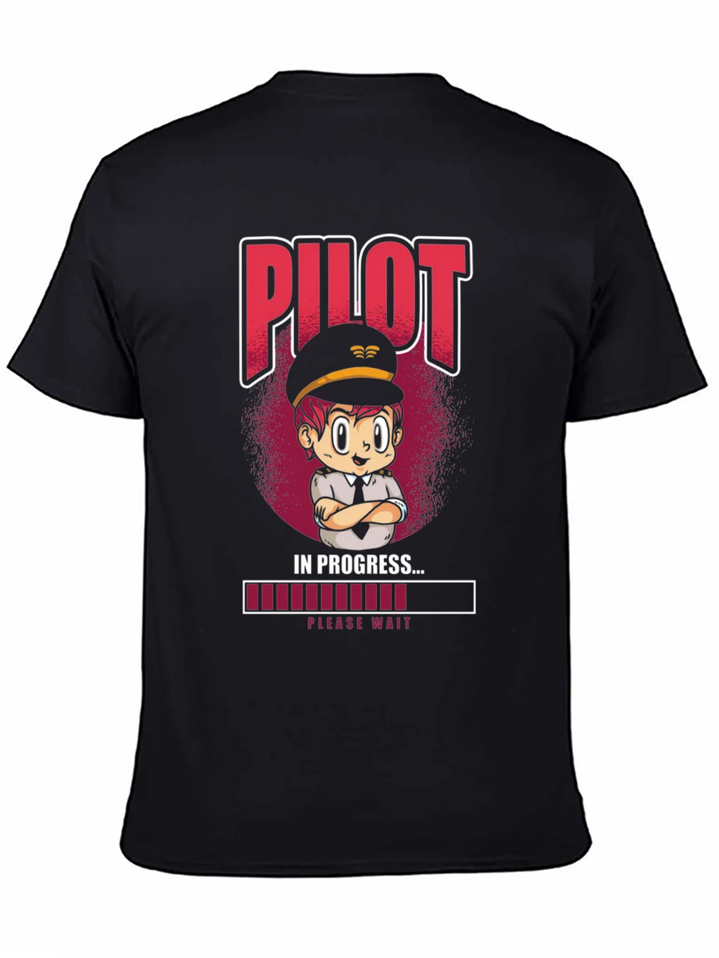 Pilot In Progress T-Shirt - Novelty Aviation Tee product image 4