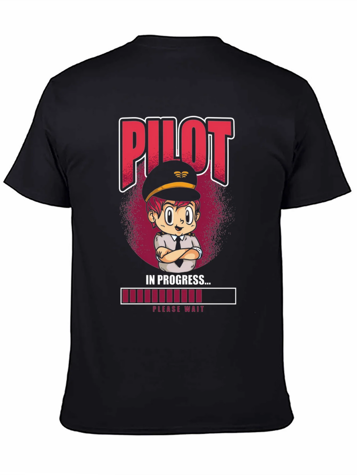 Pilot In Progress T-Shirt - Novelty Aviation Tee product image 4
