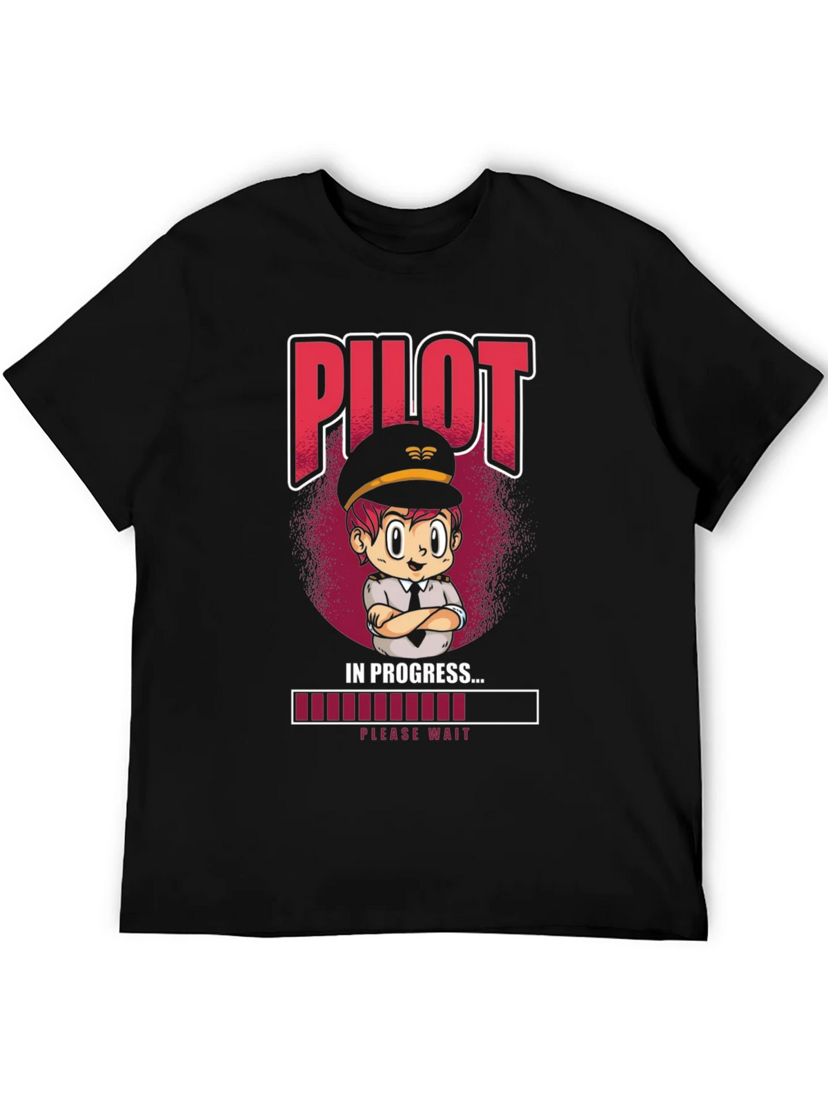 Pilot In Progress T-Shirt - Novelty Aviation Tee product image 5
