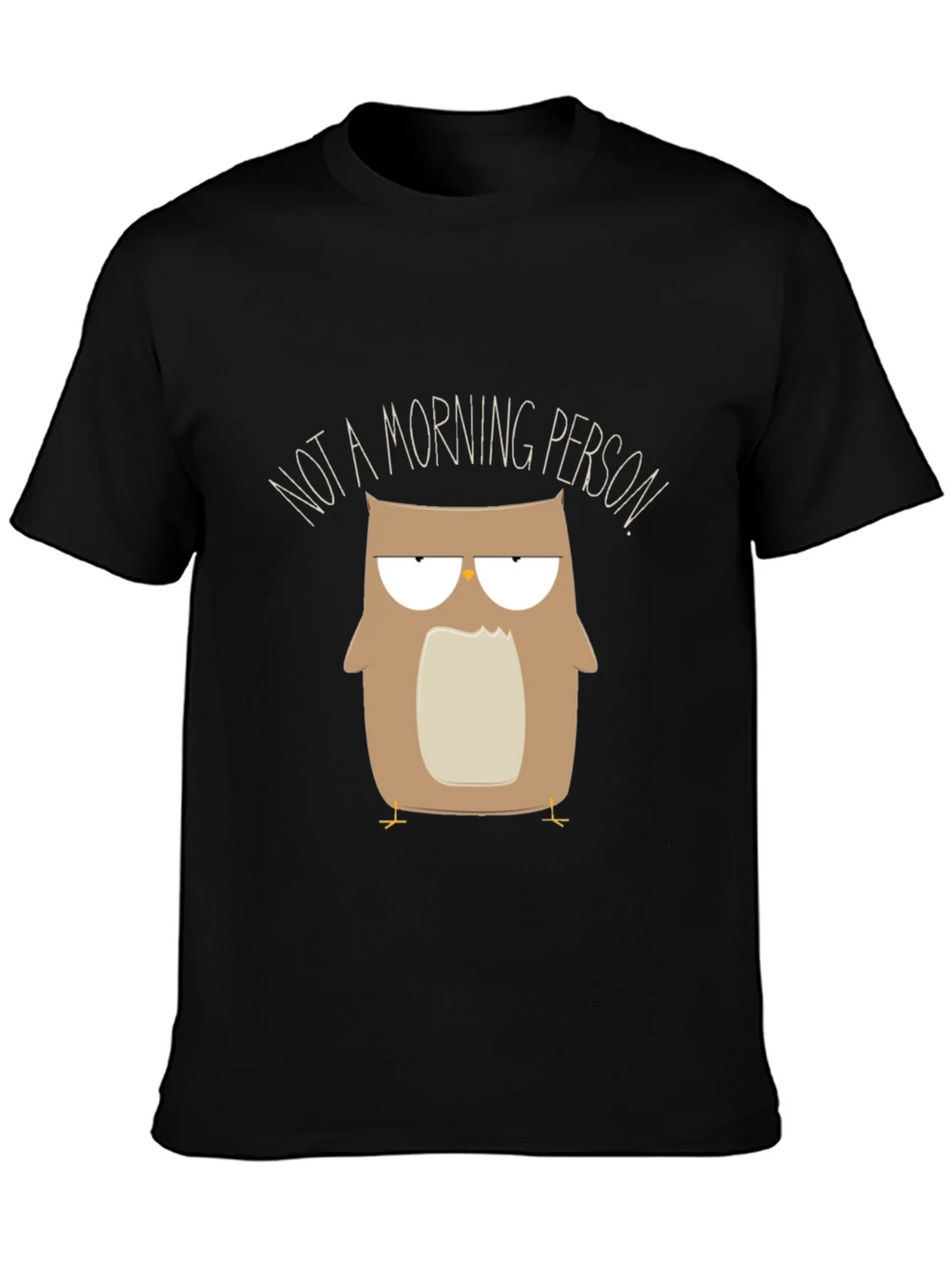 Funny Owl Graphic Tee - Not a Morning Person product image 3