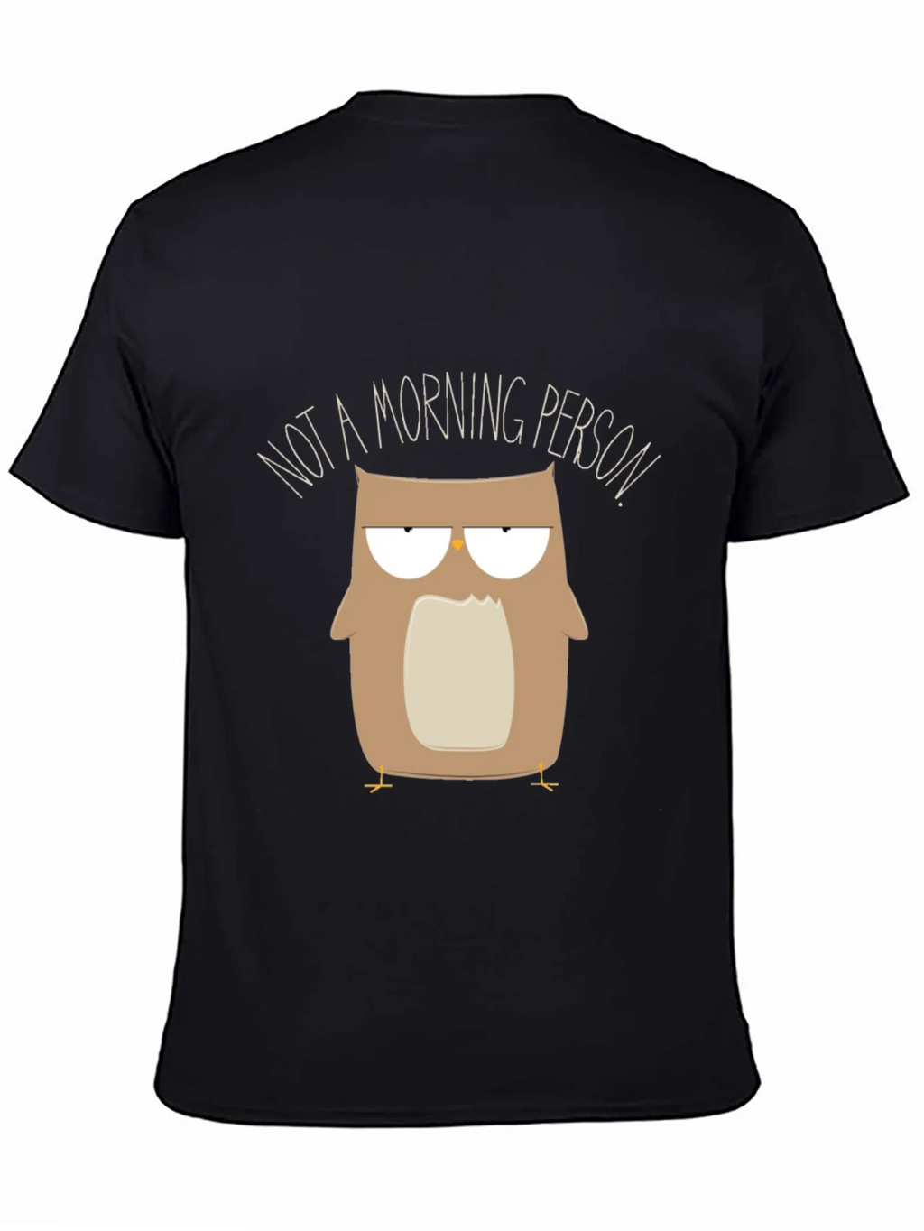 Funny Owl Graphic Tee - Not a Morning Person product image 4
