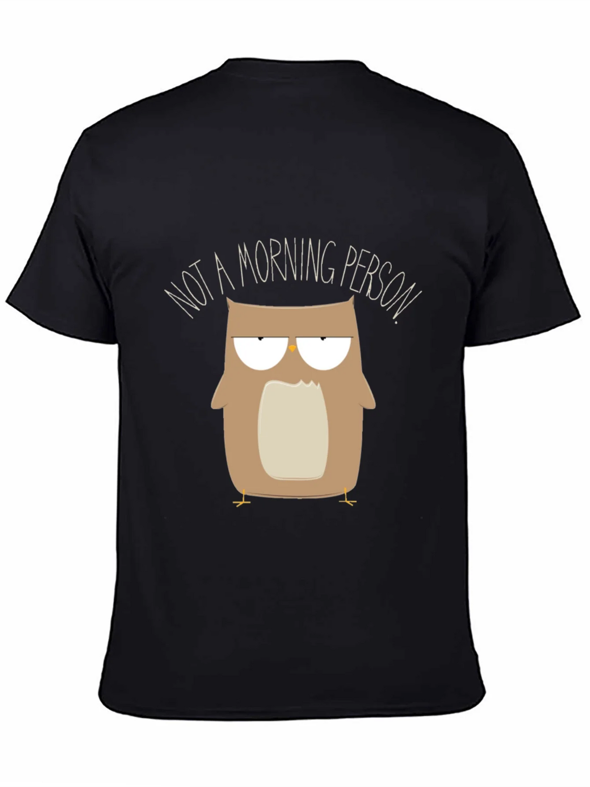 Funny Owl Graphic Tee - Not a Morning Person product image 4