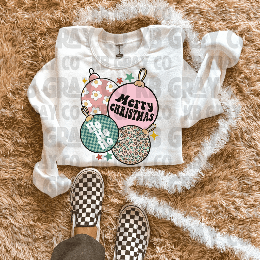 Merry Christmas ornaments