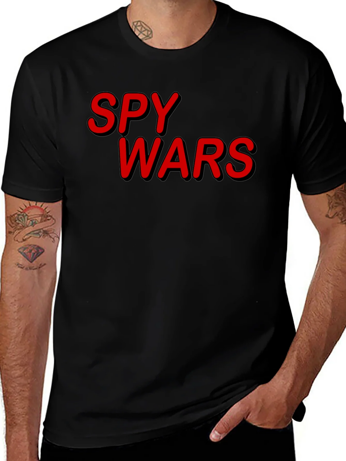 Spy Wars Graphic T-Shirt - Classic Design product image 1