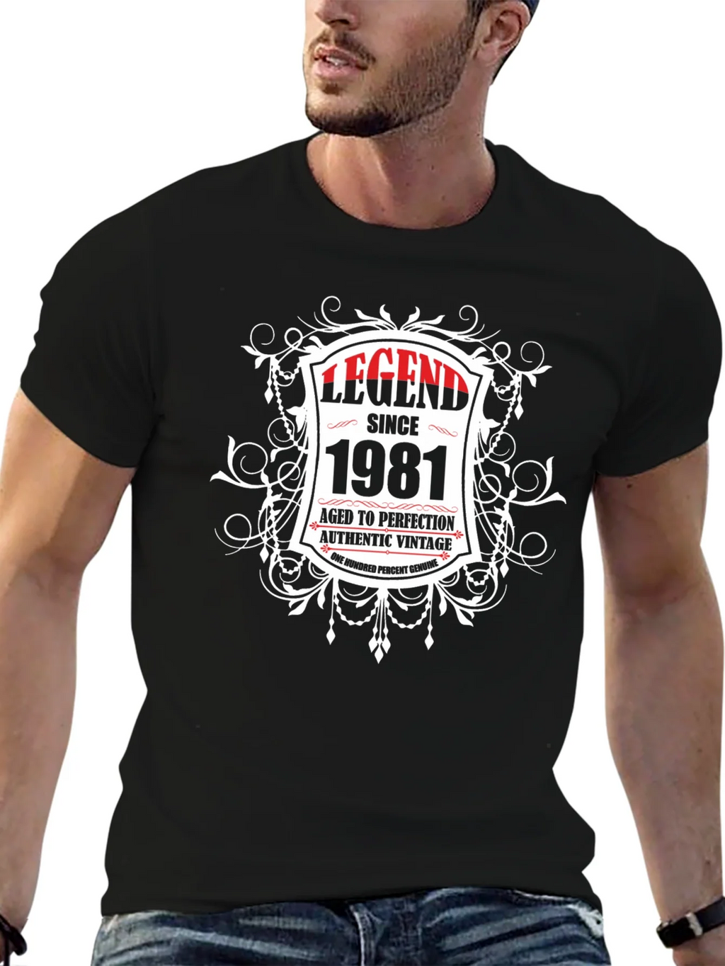 Legend Since 1981 Vintage Style T-Shirt product image 6