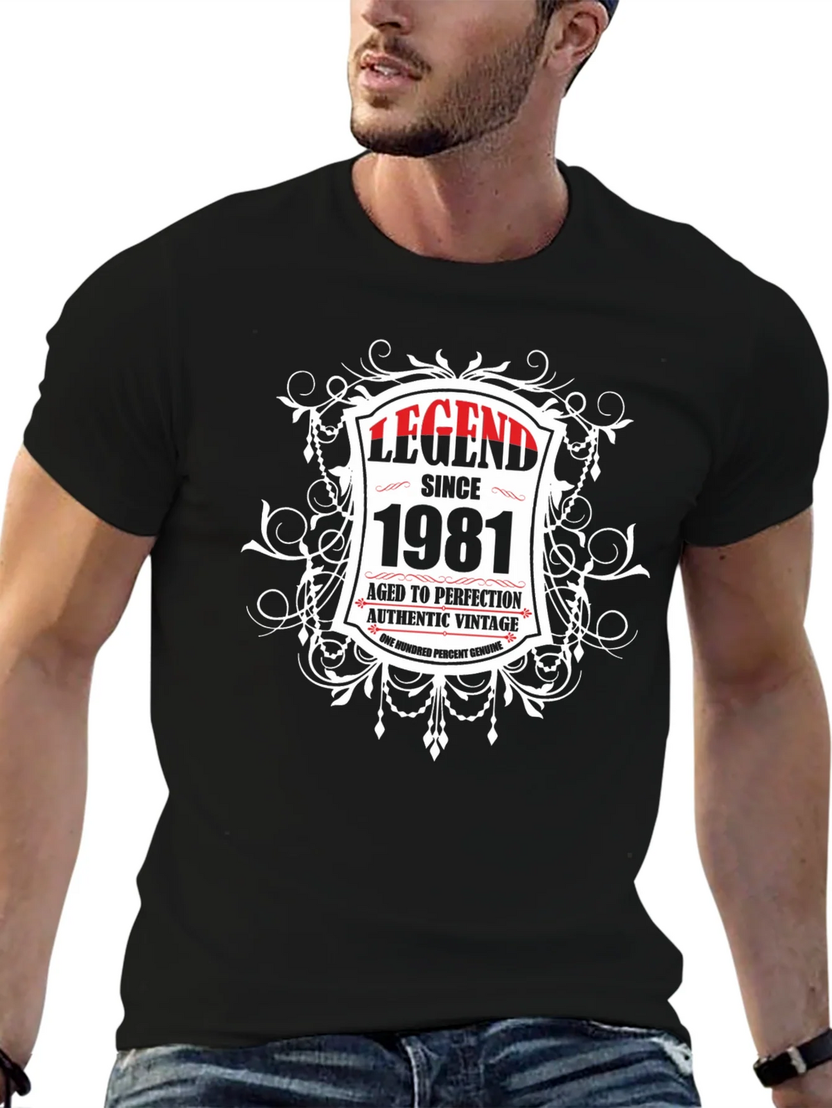 Legend Since 1981 Vintage Style T-Shirt product image 6