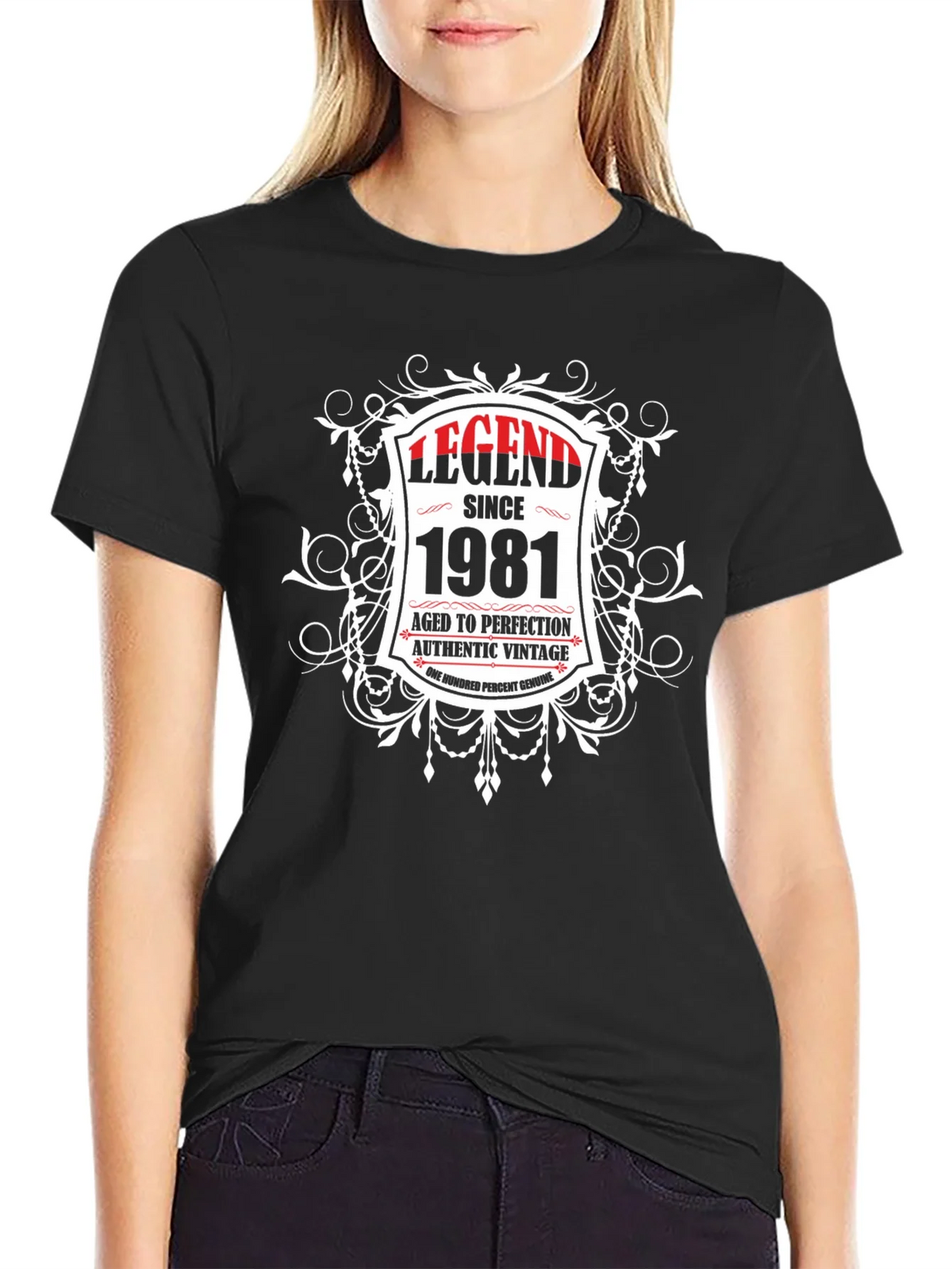 Legend Since 1981 Vintage Style T-Shirt product image 2
