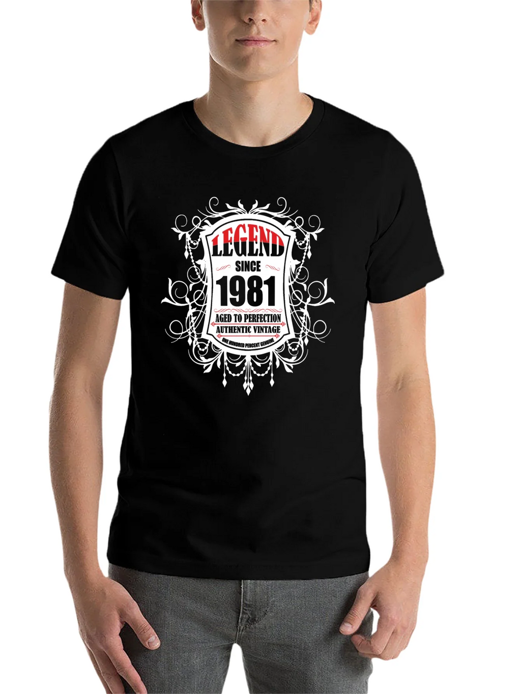 Legend Since 1981 Vintage Style T-Shirt product image 4