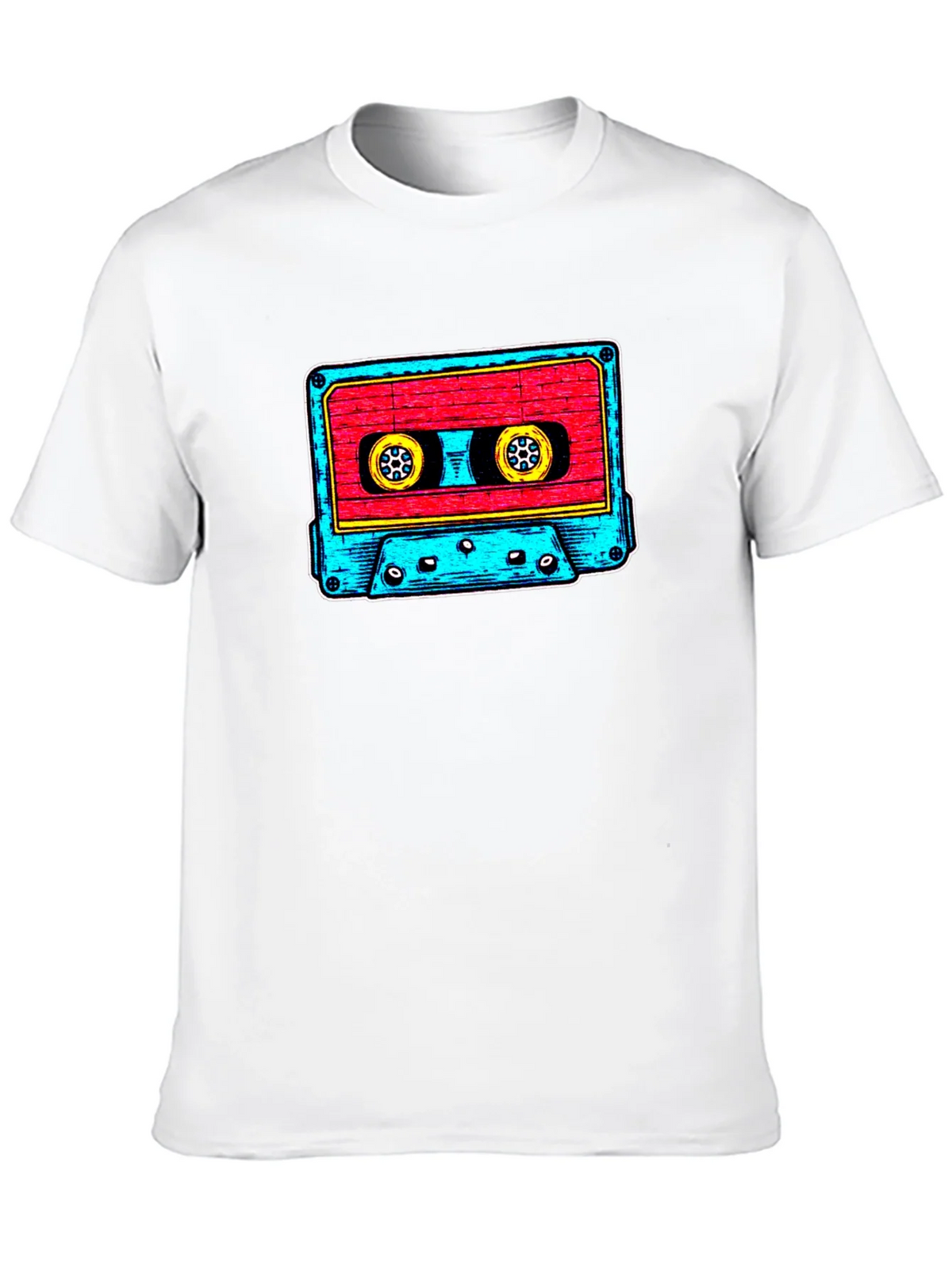 Retro Cassette Tape Graphic Tee - Vintage Music Vibes product image 9