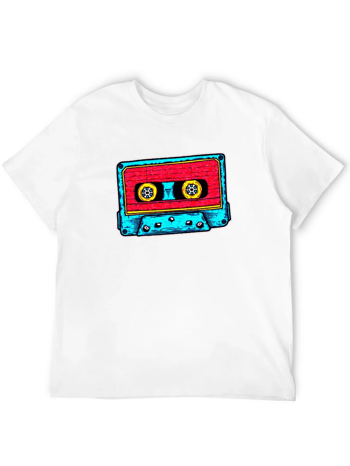 Retro Cassette Tape Graphic Tee - Vintage Music Vibes product image 11