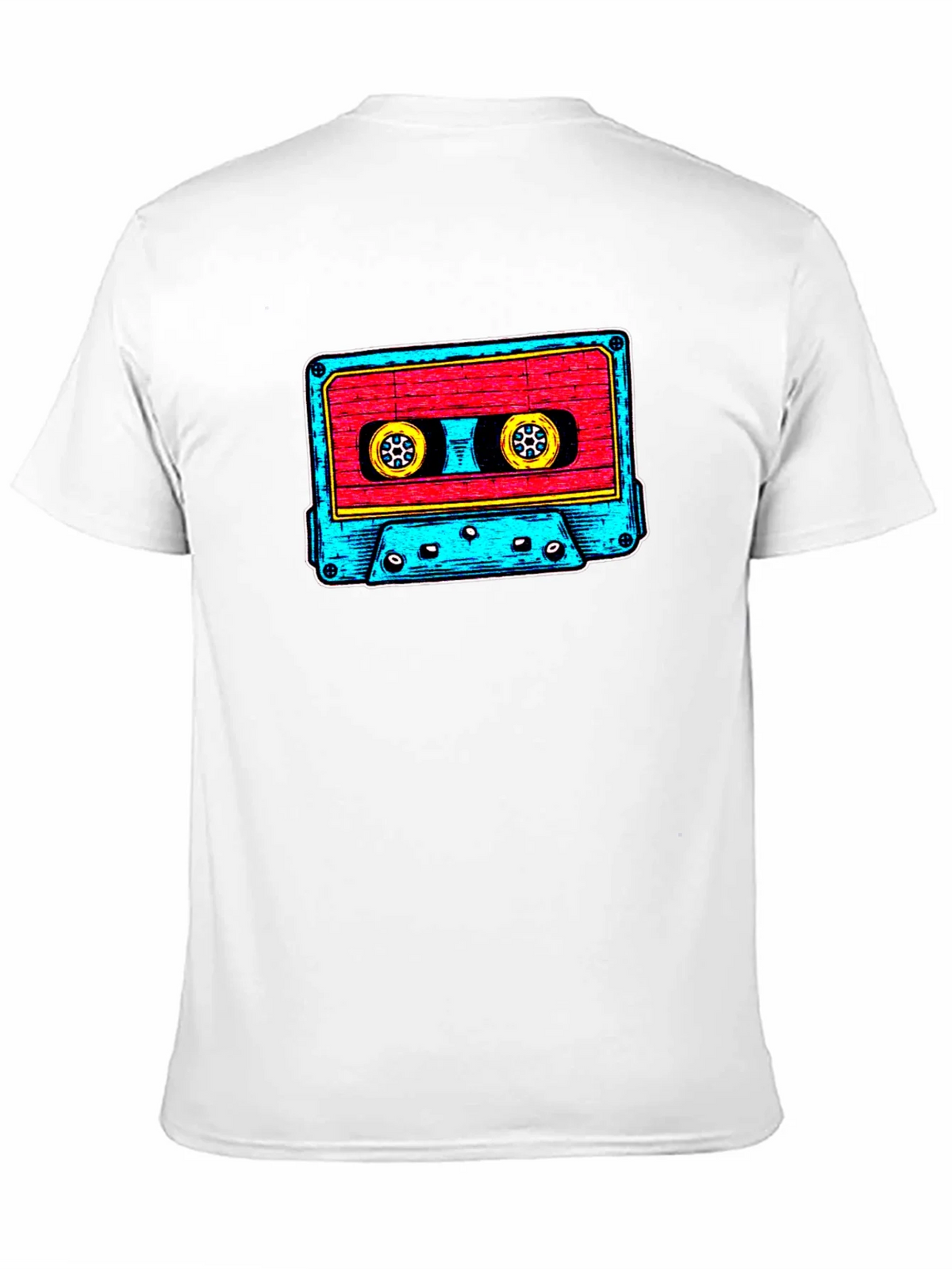Retro Cassette Tape Graphic Tee - Vintage Music Vibes product image 10