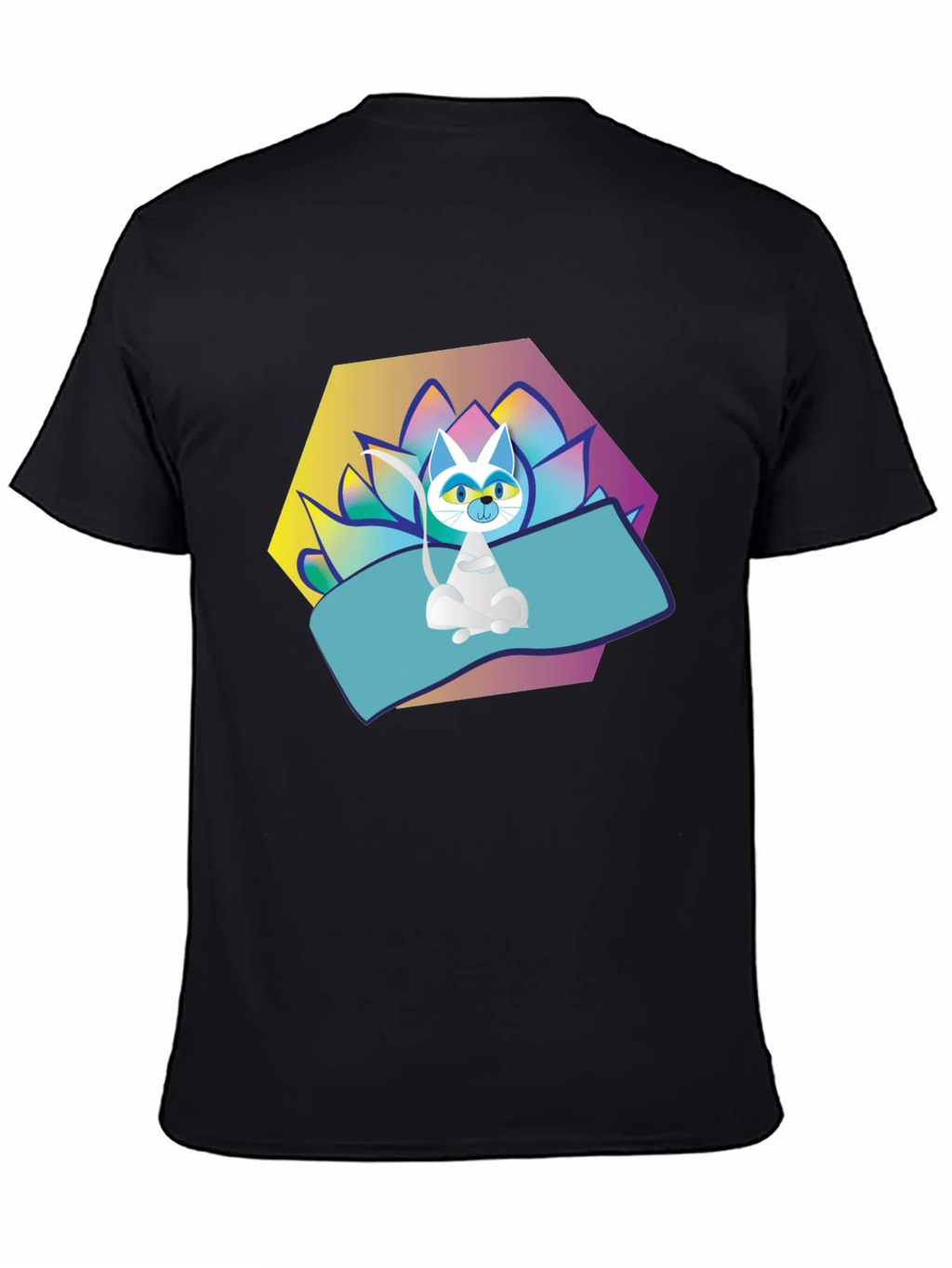 Yoga Cat T-Shirt - Zen Vibes product image 4