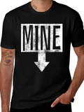 Funny Mine Arrow T-Shirt - Novelty Graphic Tee product image 1