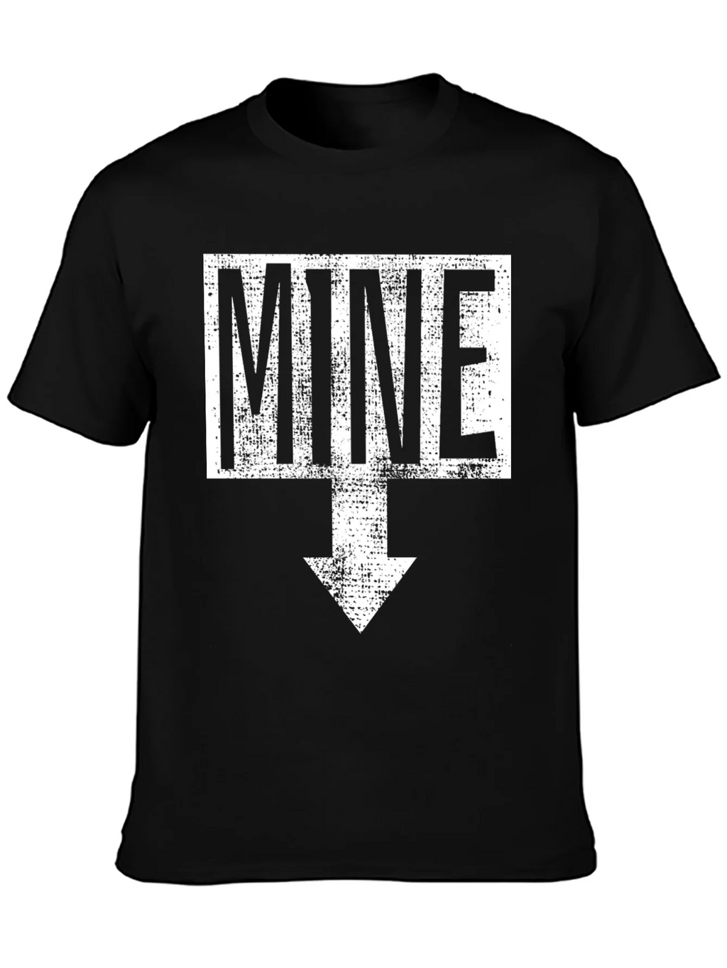 Funny Mine Arrow T-Shirt - Novelty Graphic Tee product image 3
