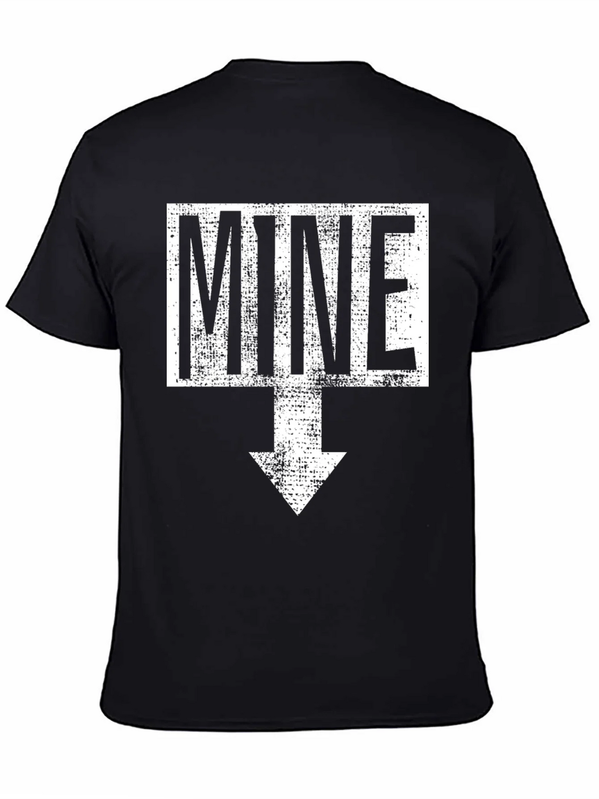 Funny Mine Arrow T-Shirt - Novelty Graphic Tee product image 4
