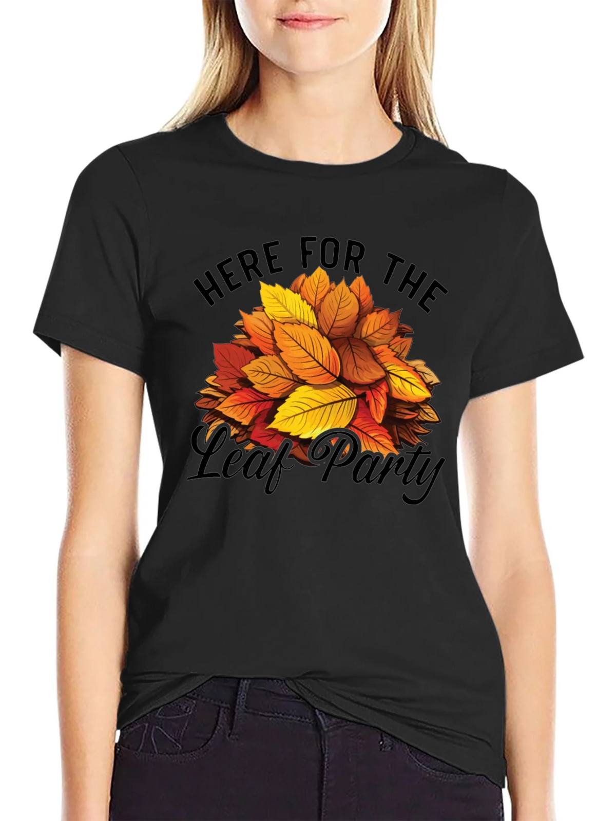 Fall Leaf Party T-Shirt product image 2