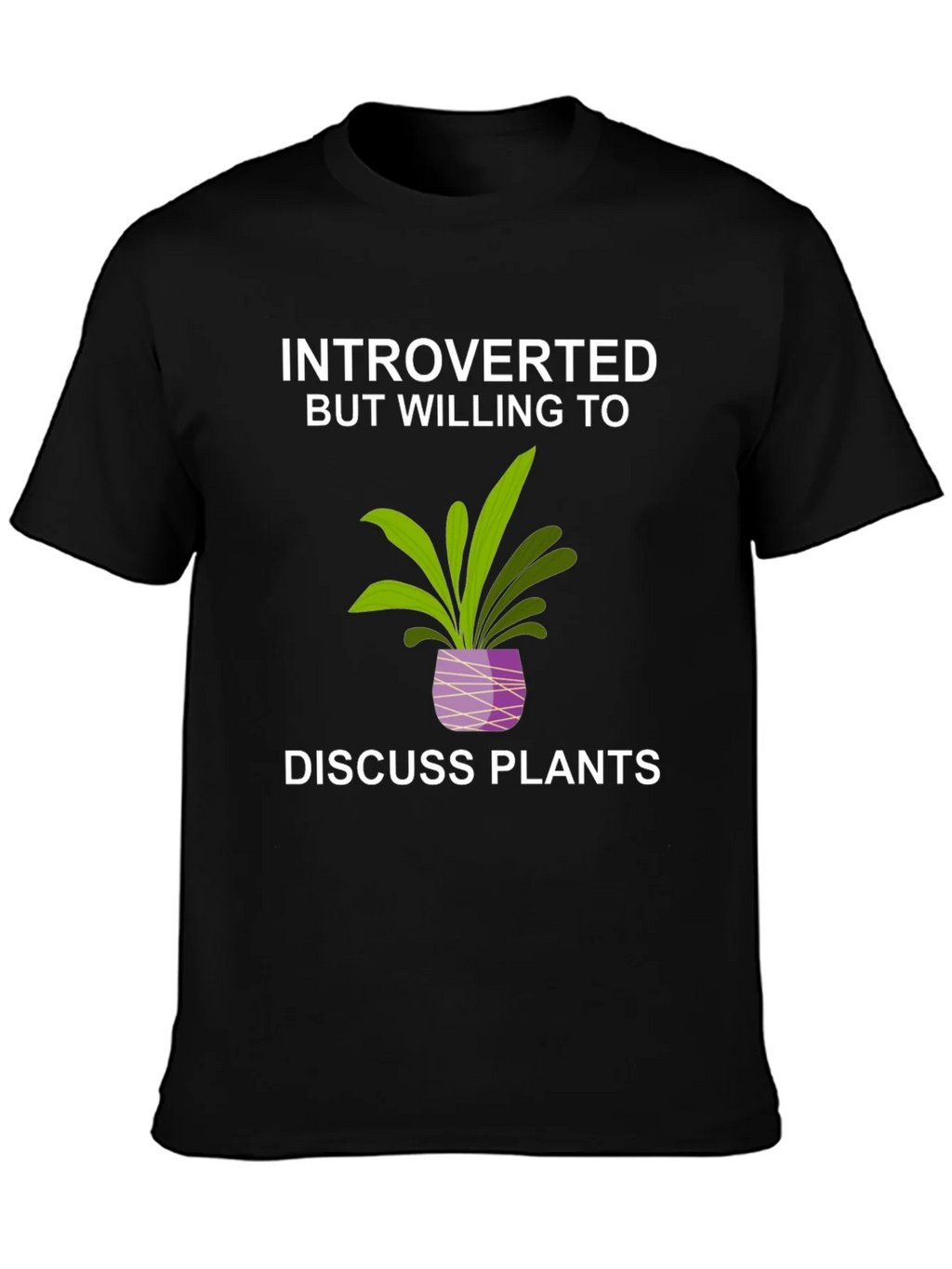 Introverted But Willing to Discuss Plants T-Shirt product image 3