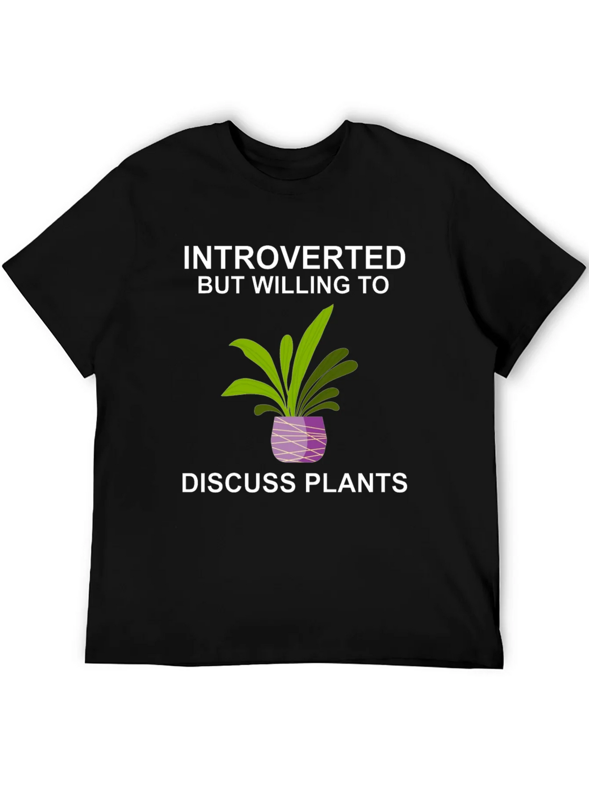Introverted But Willing to Discuss Plants T-Shirt product image 5