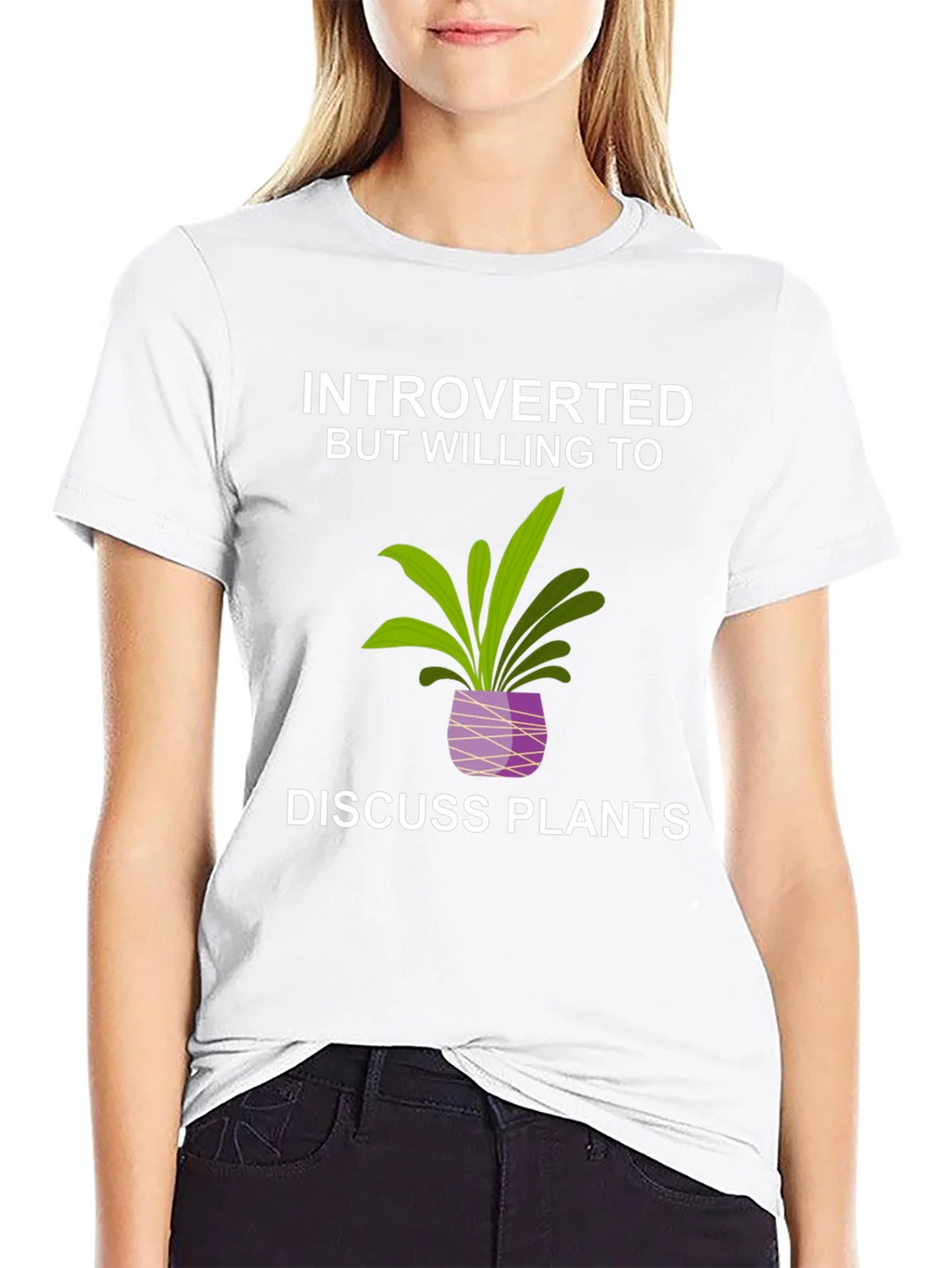 Introverted But Willing to Discuss Plants T-Shirt product image 8