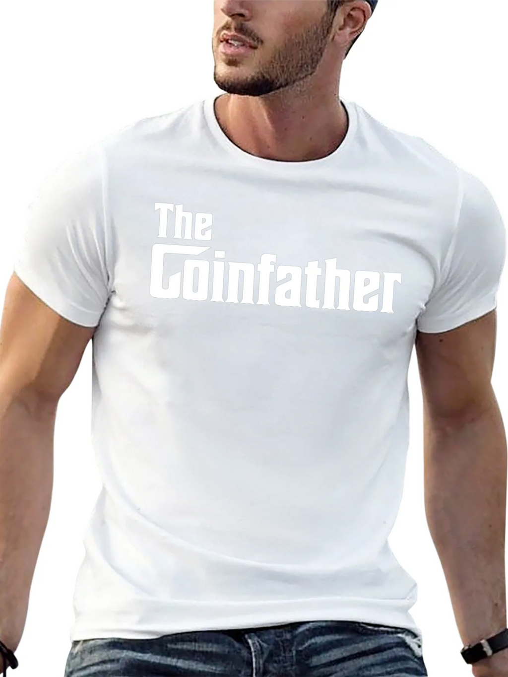 The Coinfather Black T-Shirt - Crypto Humor Tee product image 12