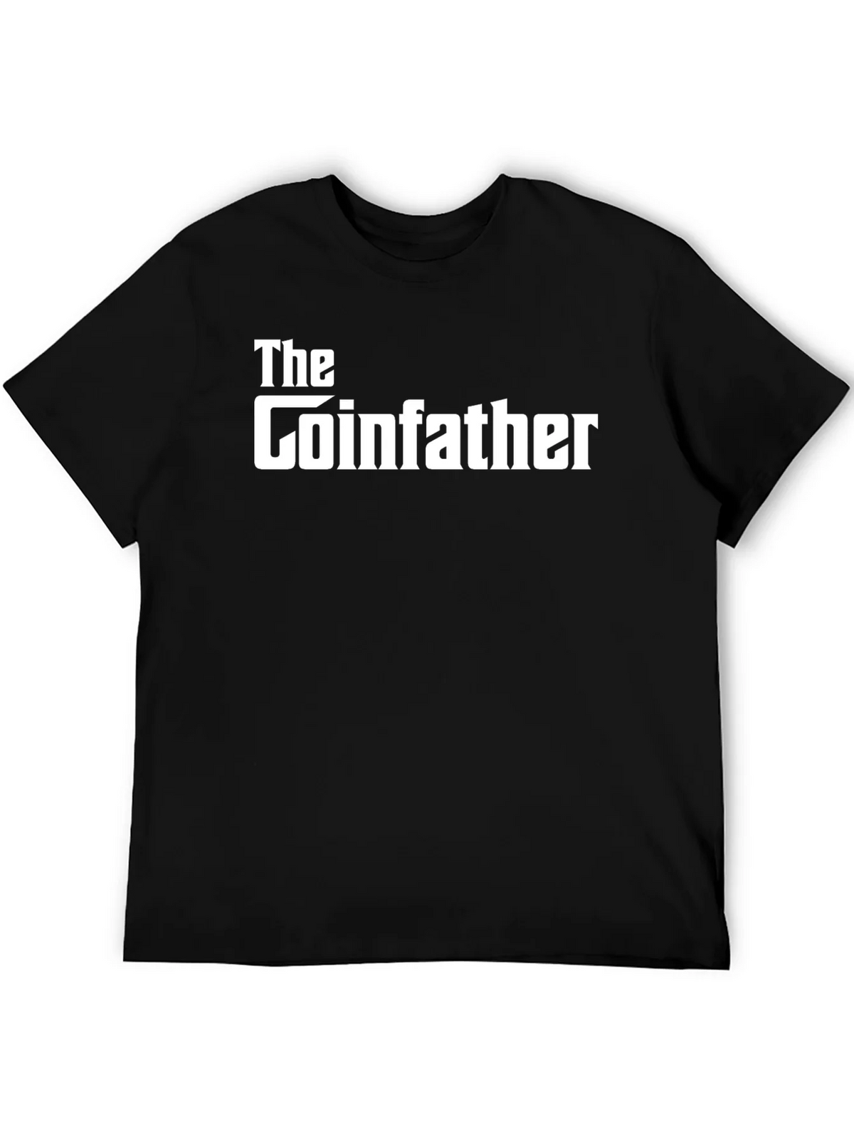 The Coinfather Black T-Shirt - Crypto Humor Tee product image 5