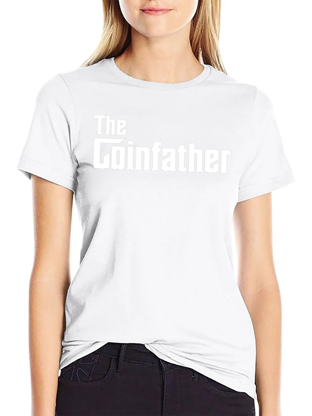 The Coinfather Black T-Shirt - Crypto Humor Tee product image 8