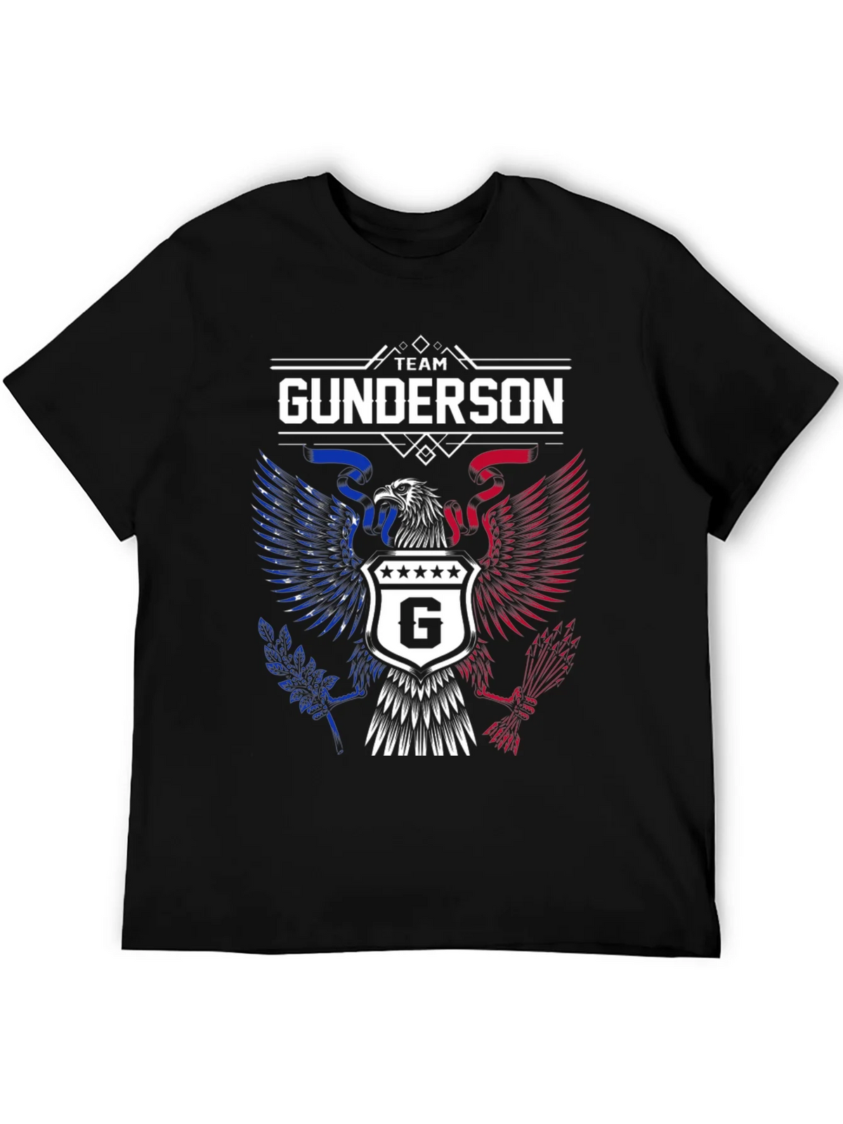 Team Gunderson Patriotic Eagle Graphic T-Shirt product image 4