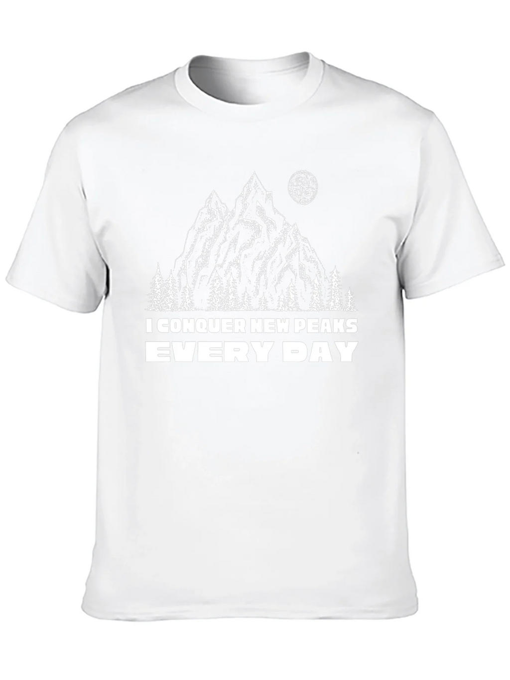 Conquer New Peaks Tee - Mountain Adventure Shirt product image 9
