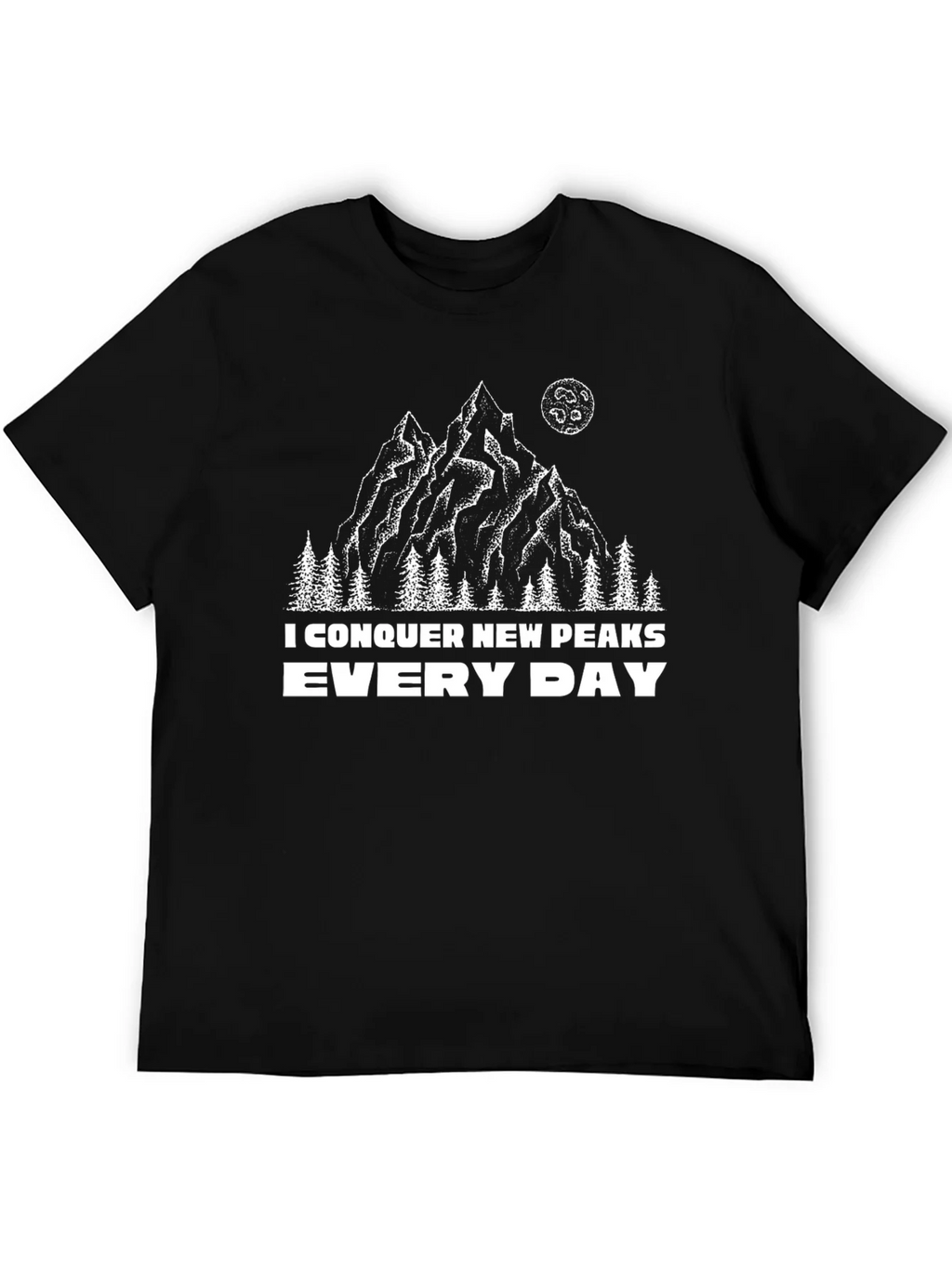 Conquer New Peaks Tee - Mountain Adventure Shirt product image 5