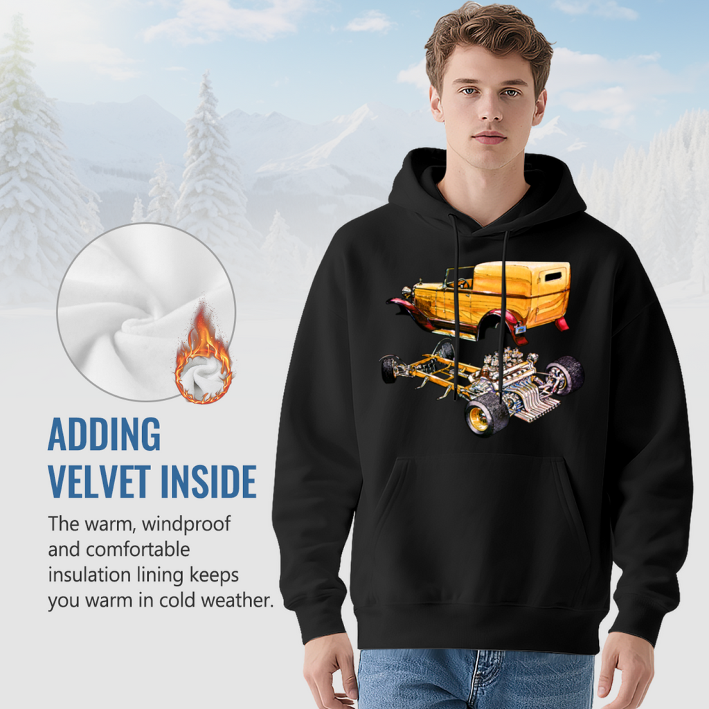 Automotive Hoodie - Eye-Catching Art Design Sweatshirt #0630 product image 7