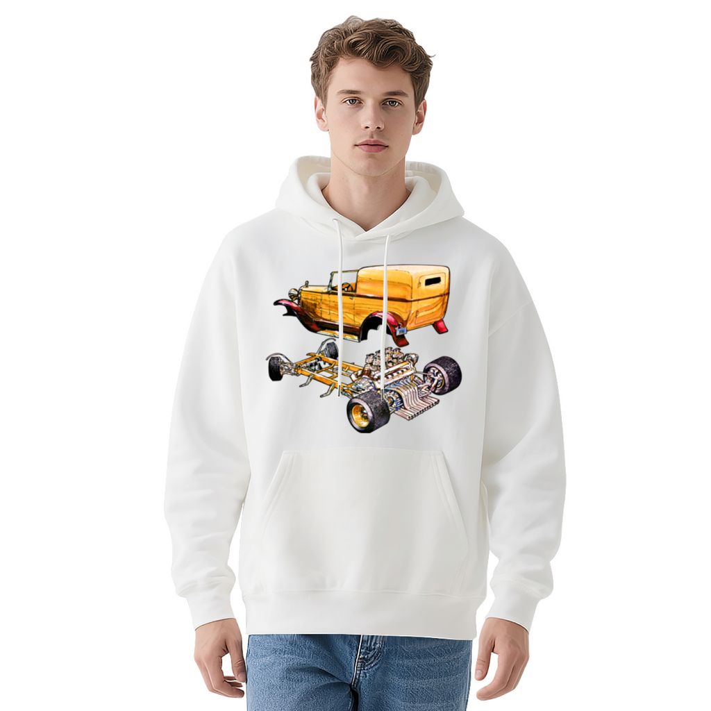 Automotive Hoodie - Eye-Catching Art Design Sweatshirt #0630 product image 9