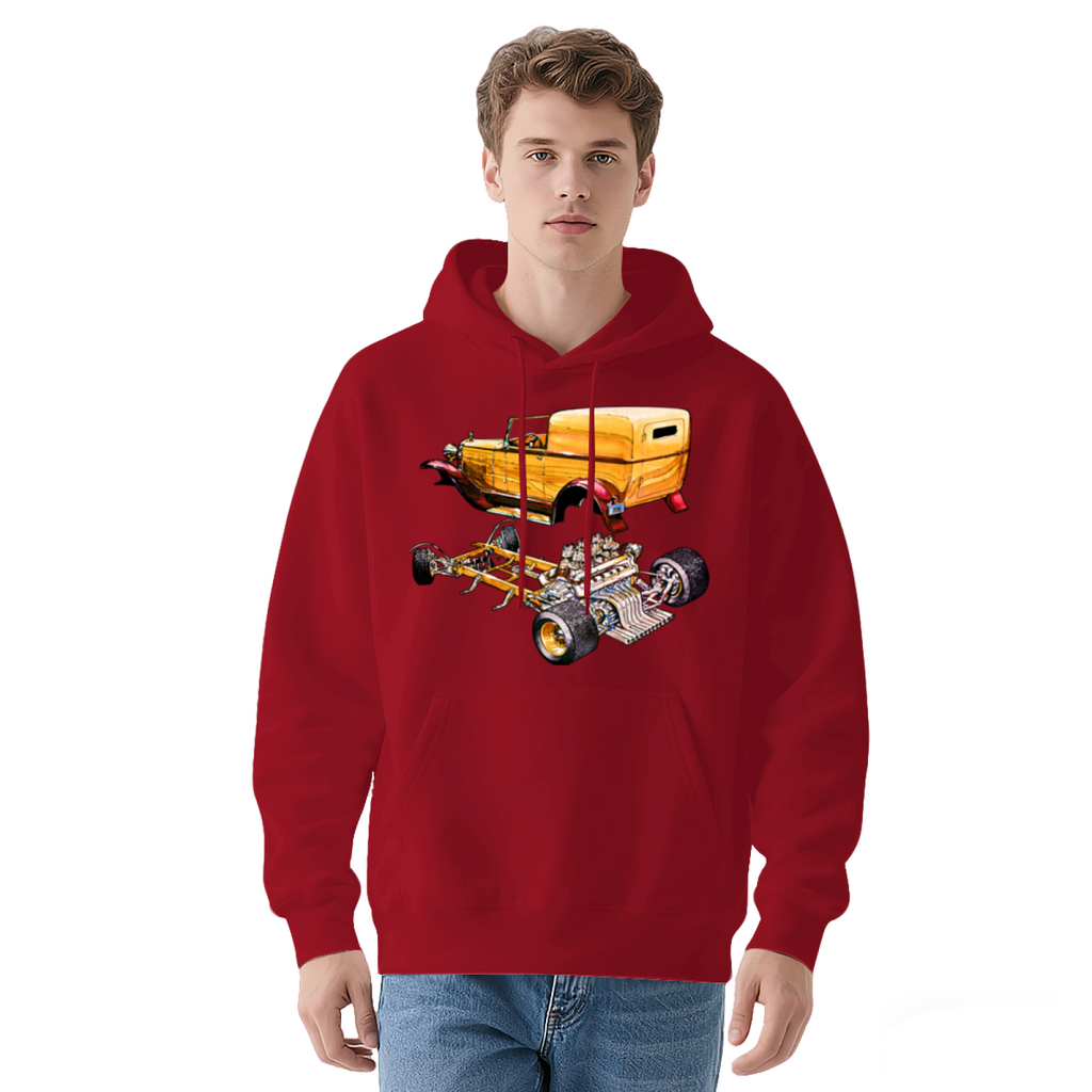 Automotive Hoodie - Eye-Catching Art Design Sweatshirt #0630 product image 11