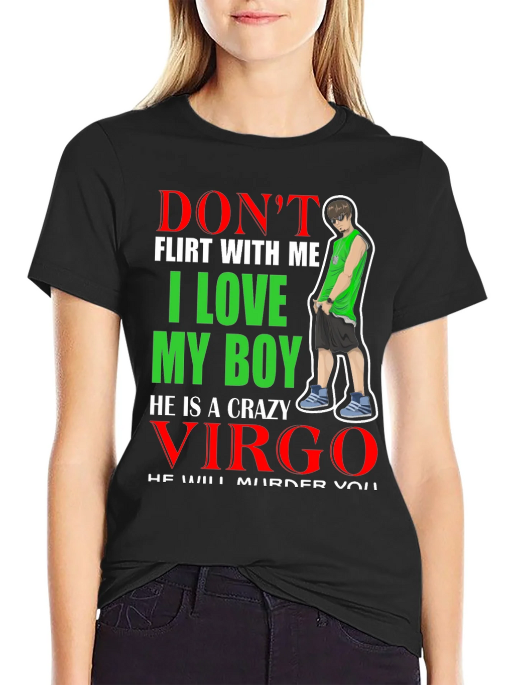 Virgo Boyfriend Graphic T-Shirt product image 2