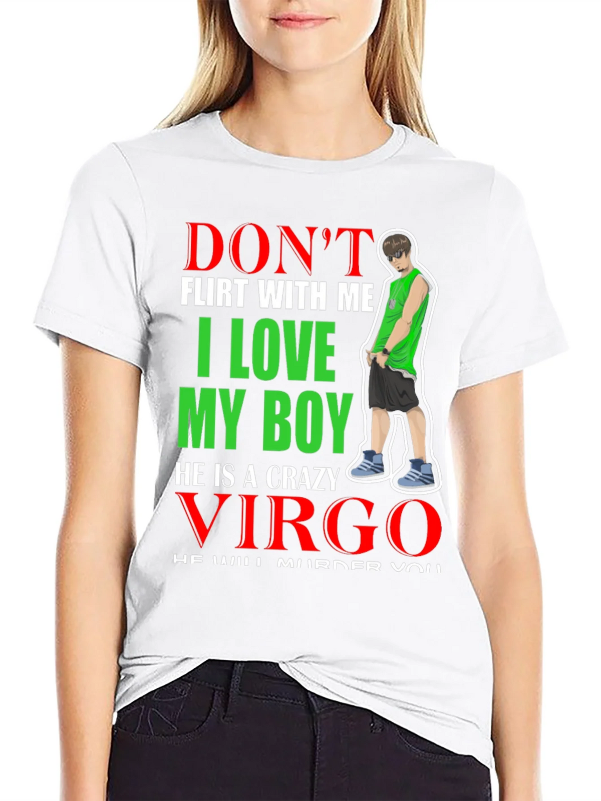 Virgo Boyfriend Graphic T-Shirt product image 7