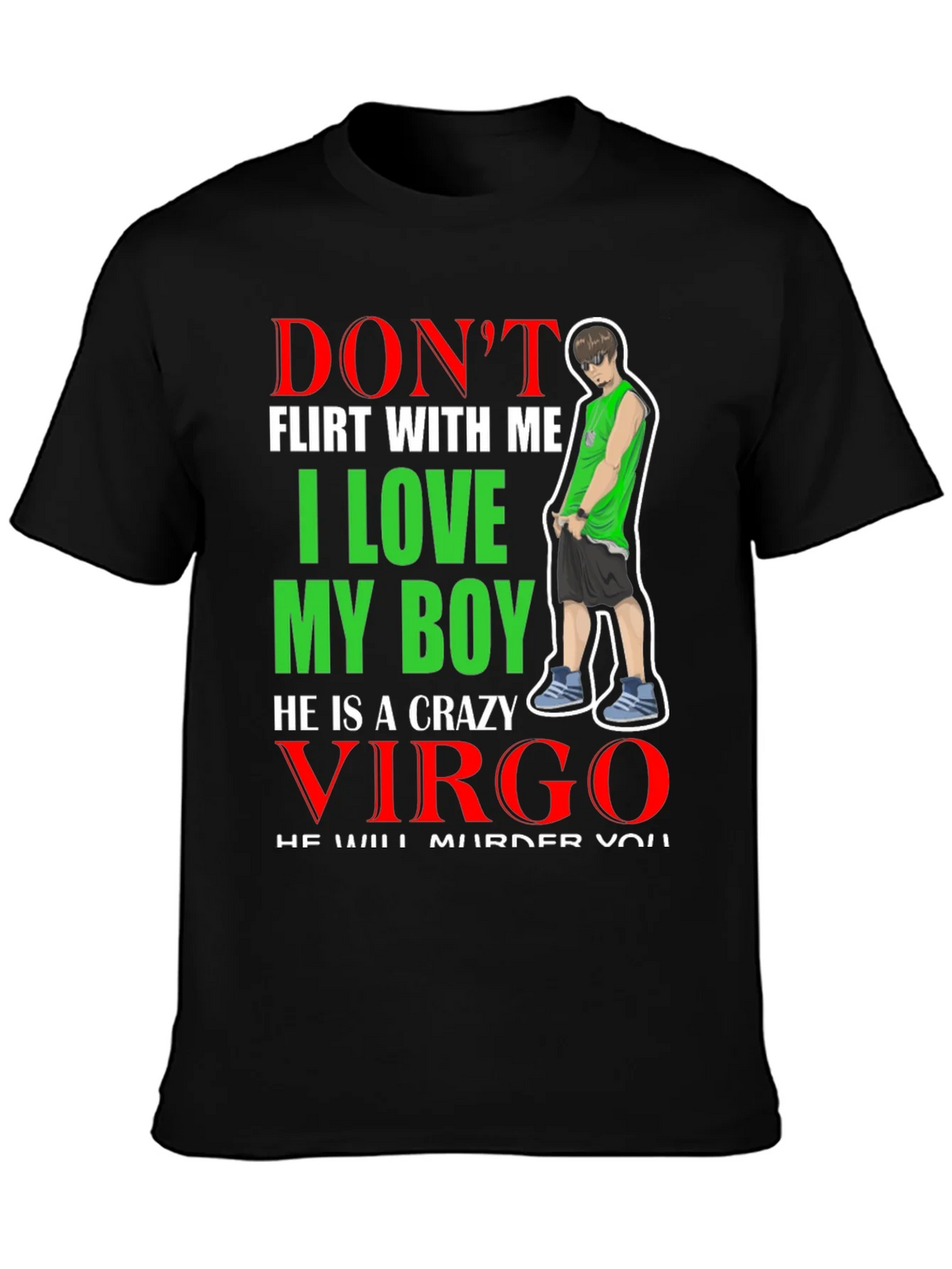 Virgo Boyfriend Graphic T-Shirt product image 3