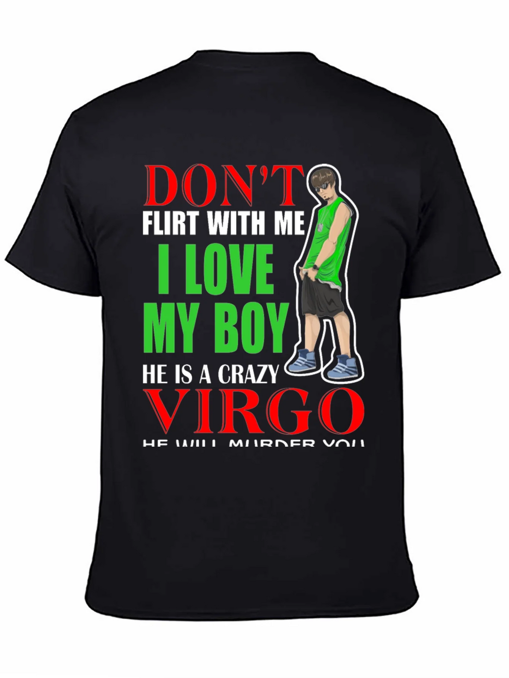 Virgo Boyfriend Graphic T-Shirt product image 4