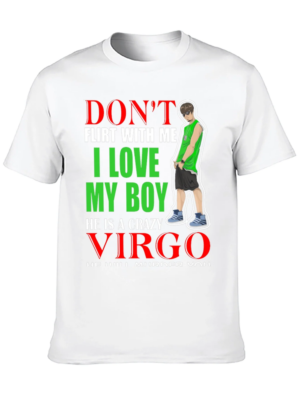 Virgo Boyfriend Graphic T-Shirt product image 8