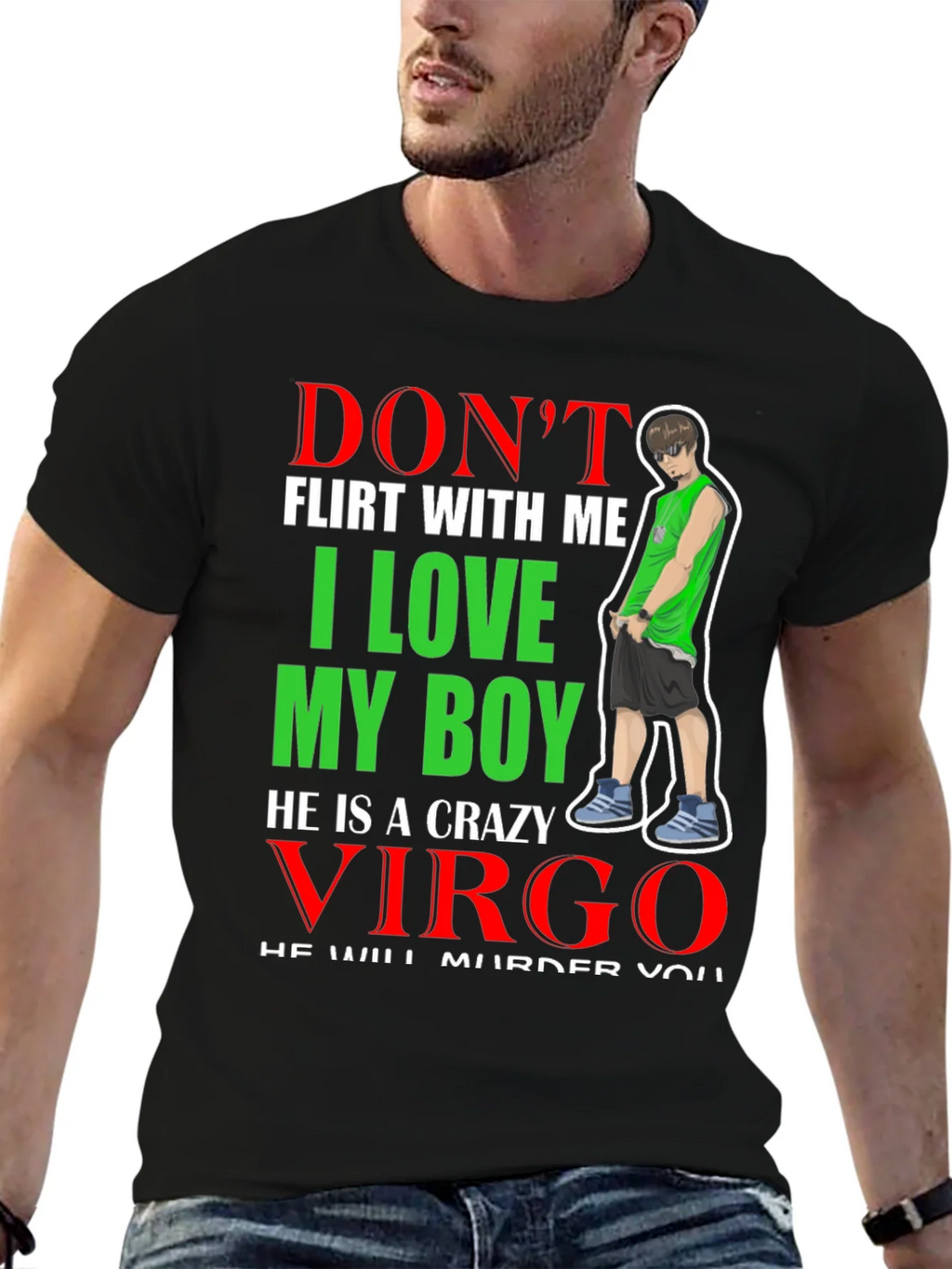 Virgo Boyfriend Graphic T-Shirt product image 5