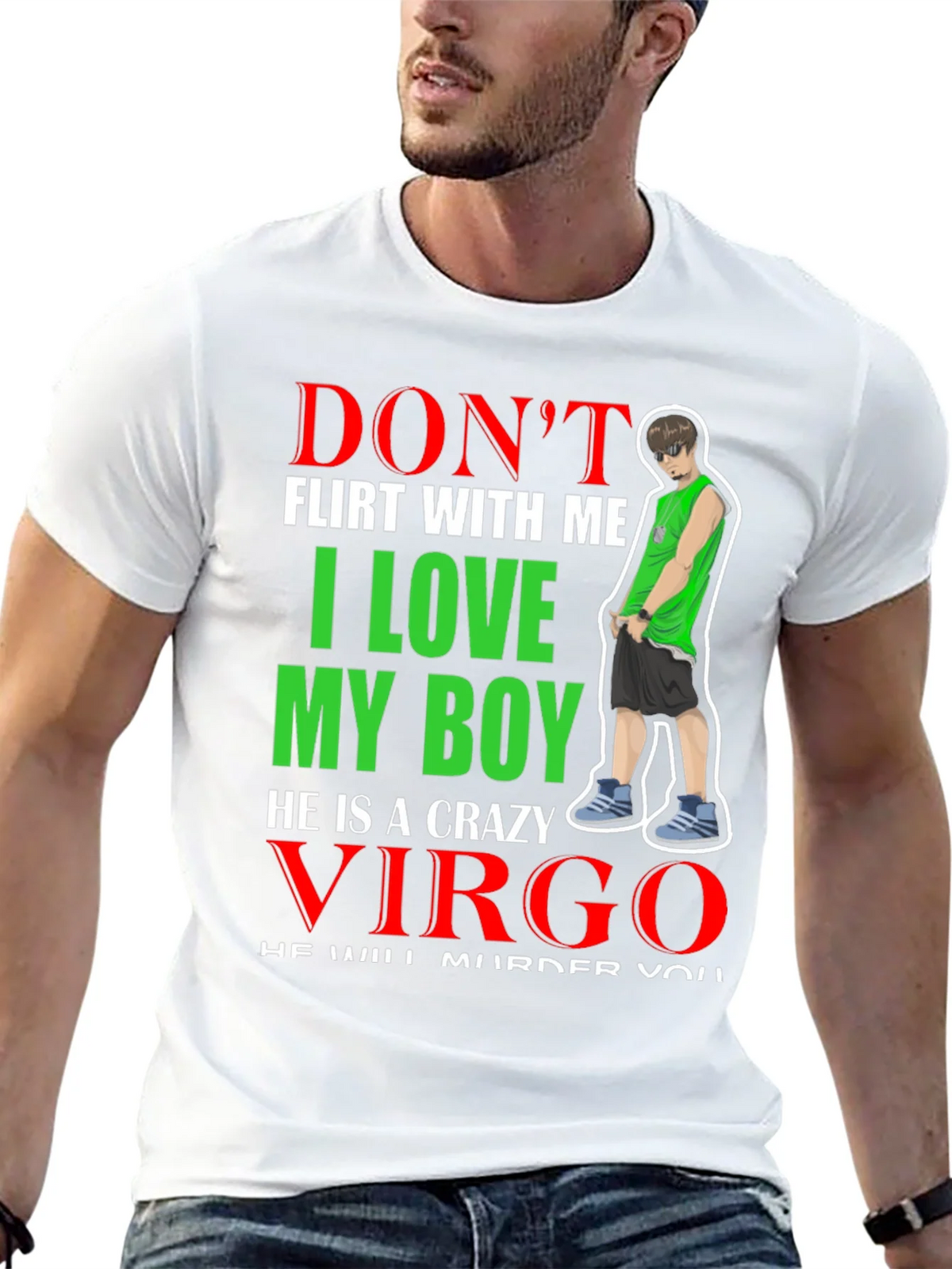Virgo Boyfriend Graphic T-Shirt product image 9