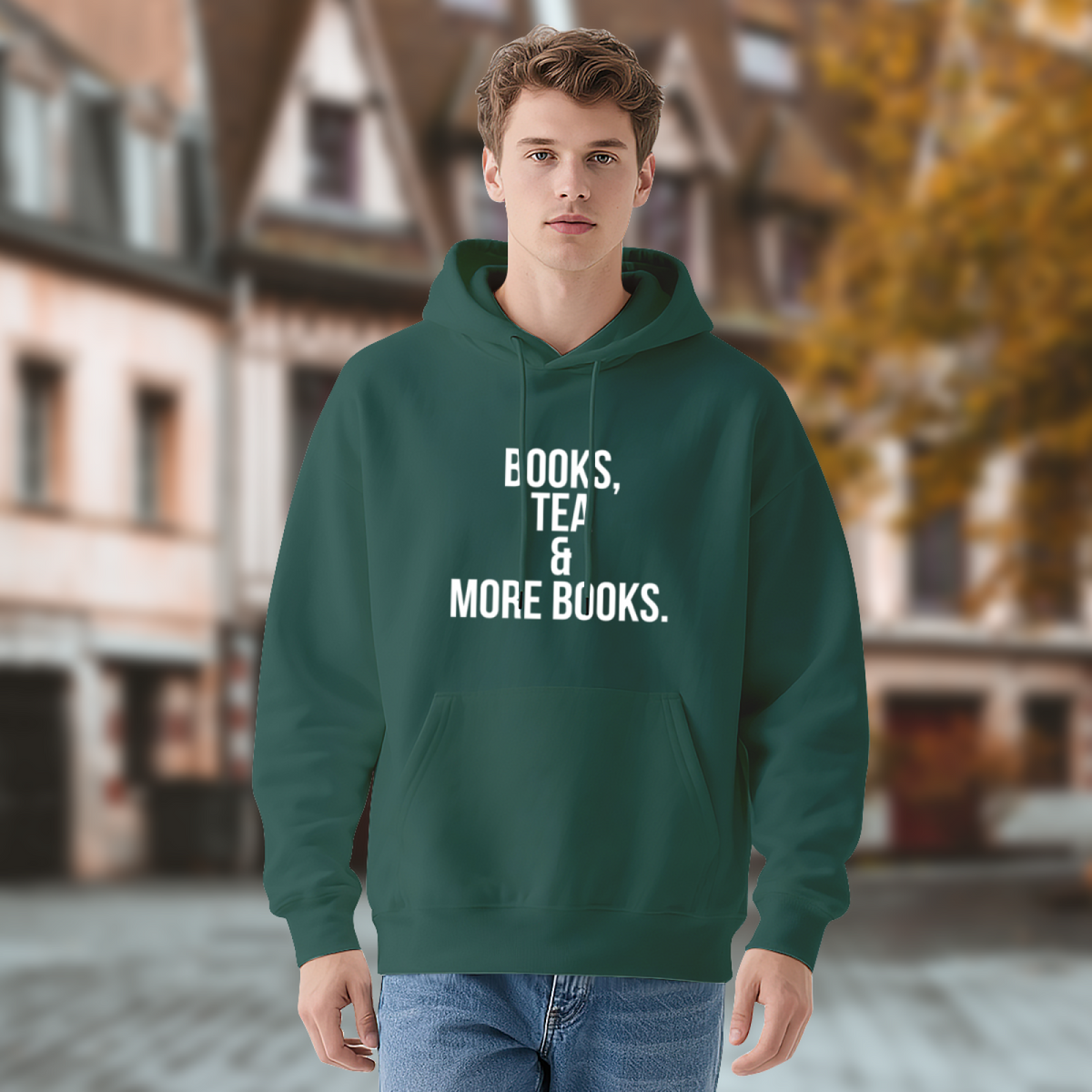Book Lover Hoodie - Premium Quality Graphic Pullover #0592 product image 4